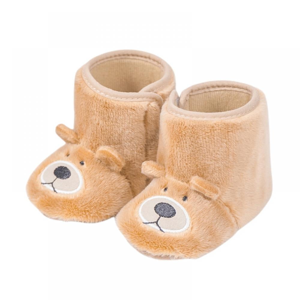 Baby Girl Newborn Slip-On Sock Animal Claw Crib Party Boots Anti-slip Prewalker 