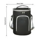 thumbnail image 2 of Bolso portátil bento para almuerzo, bolsa termo, diagonal, aislada, almacenamiento, para picnic, resistente al frío, bolsillo exterior, material impermeable, uso en oficina, bolsa de metal, 2 of 9