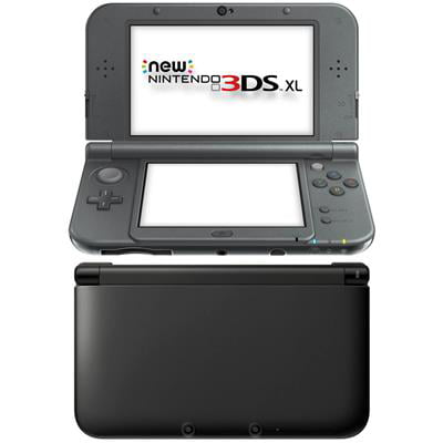 Restored New Nintendo 3DS XL Black (Refurbished) - Walmart.com