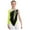 Fluorescent Yellow, variant on YiZYiF Girls Ballet Gymnastics Leotard Rhinestones Asymmetrical Contrast Color Athletic Bodysuit Burgundy 6