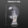 thumbnail image 2 of Decodeary 5pieces Stylish Hooks For Hanging Strong Bearing Capacity Easy Installation Durable Suction Cup, 2 of 6