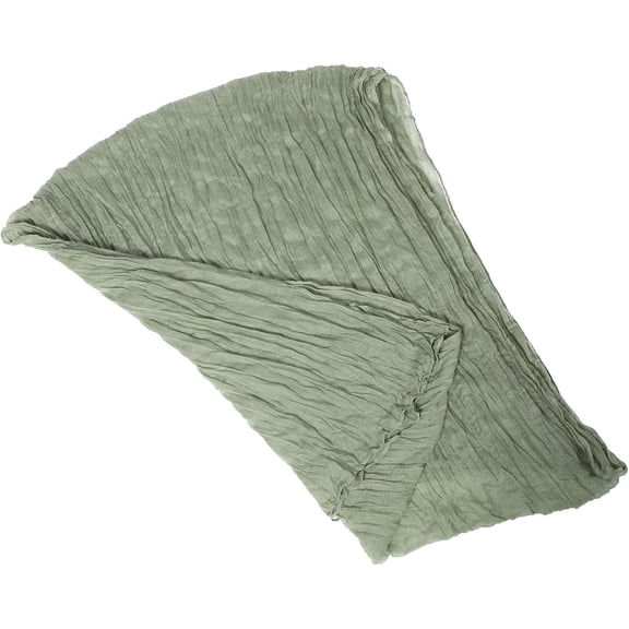 Bohemian Table Runner Polyester Green for Wedding Party Buffet Rustic Farmhouse Decor