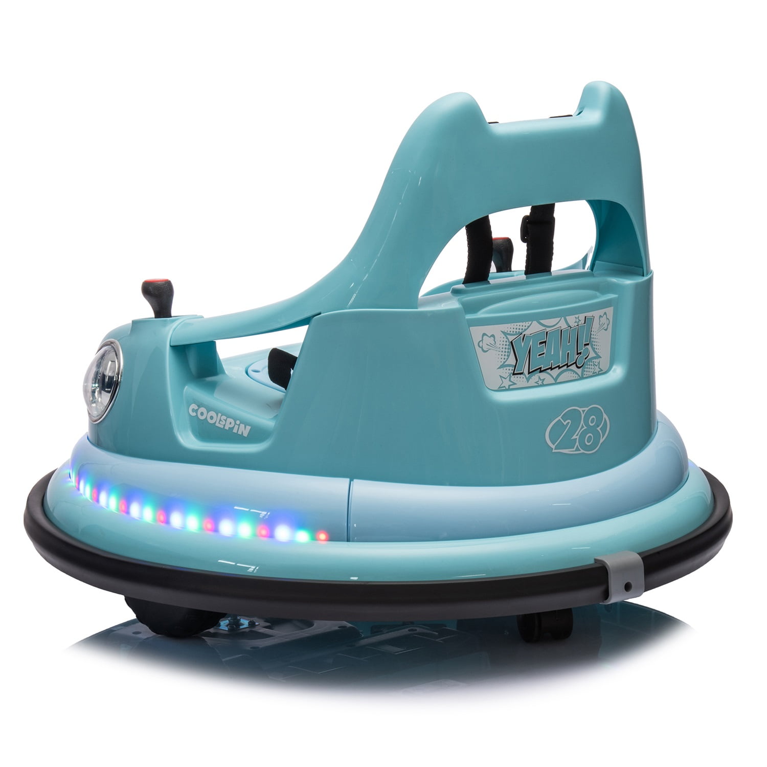 CIPACHO 12V Ride On Electric Bumper Car for Kids & Toddlers, Baby Bumping Toy Cars Gifts for 18 Months, Blue CIPACHO 12V Ride On Electric Bumper Car for Kids & Toddlers, Baby Bumping Toy Cars Gifts for 18 Months, Blue