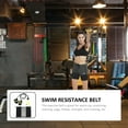 thumbnail image 3 of HEALEEP Swimming Resistance Belt Black 1Pc 6.7X0.6X0.4In Tpe, 3 of 6