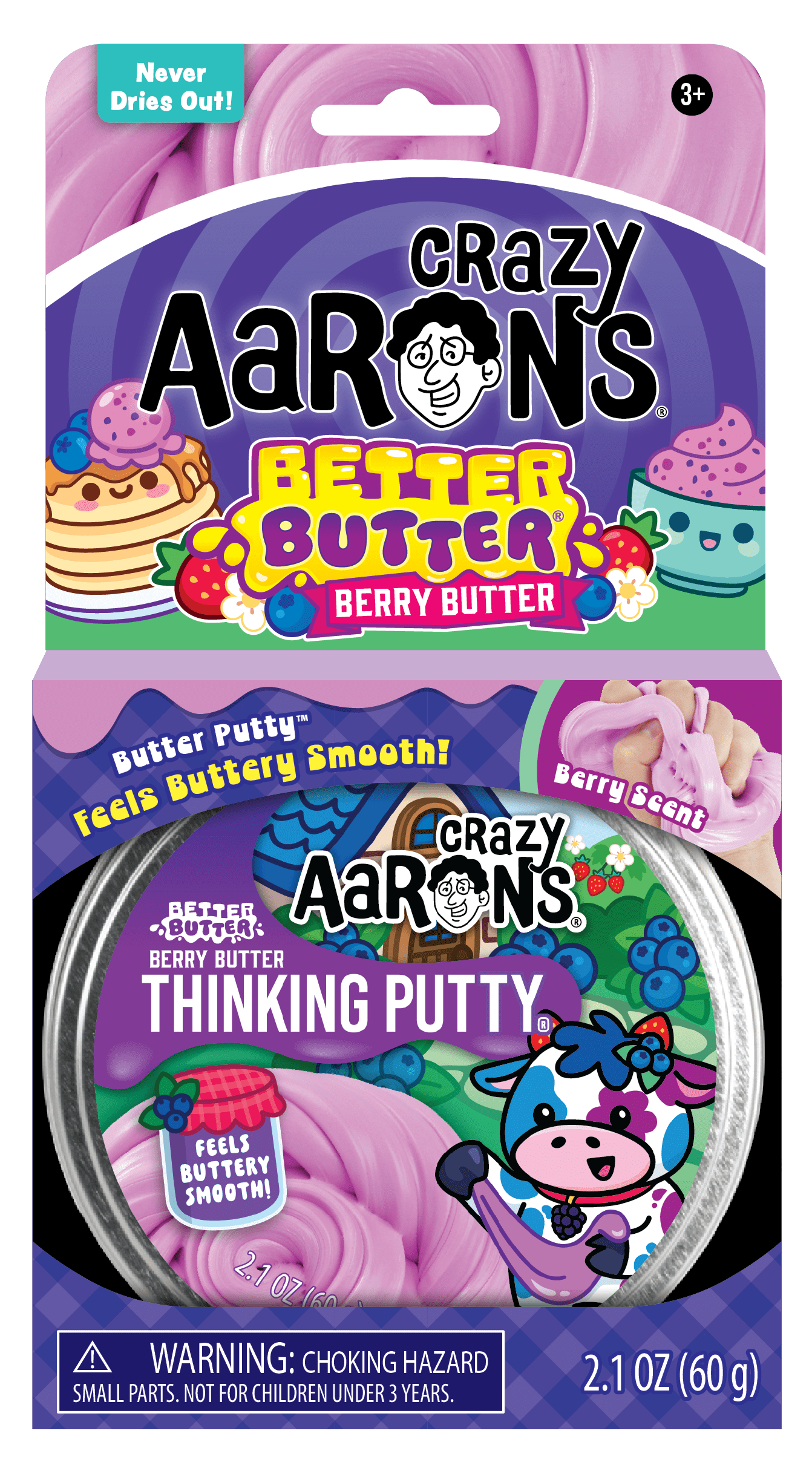 Crazy Aaron's@ Better Butter® Berry Thinking Putty®