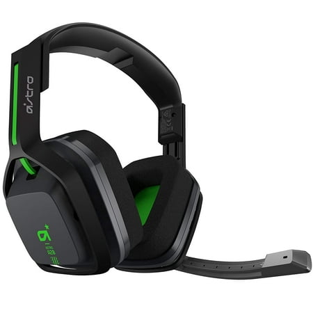 Refurbished Logitech Astro A20 Wireless Xbox One PC Gaming Headset w/ Boom Mic - Black