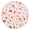 Ice, variant on Tablecloth Ethnic Abstract Mandala Pattern Waterproof Round Cover with Elastic Edges and Durable Backing