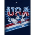 thumbnail image 6 of Mickey Mouse Toddler Boys Short Sleeve Americana Crewneck T-Shirt, Sizes 12M-5T, 6 of 7