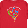 thumbnail image 4 of Inktastic Autism Awareness Heart Ribbon and Puzzle Pieces Boys or Girls Long Sleeve Toddler T-Shirt, 4 of 5