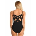 thumbnail image 2 of iEFiEL Women Ballet Dance Gymnastic Leotard Bodysuit with Spaghetti Shoulder Straps, 2 of 7
