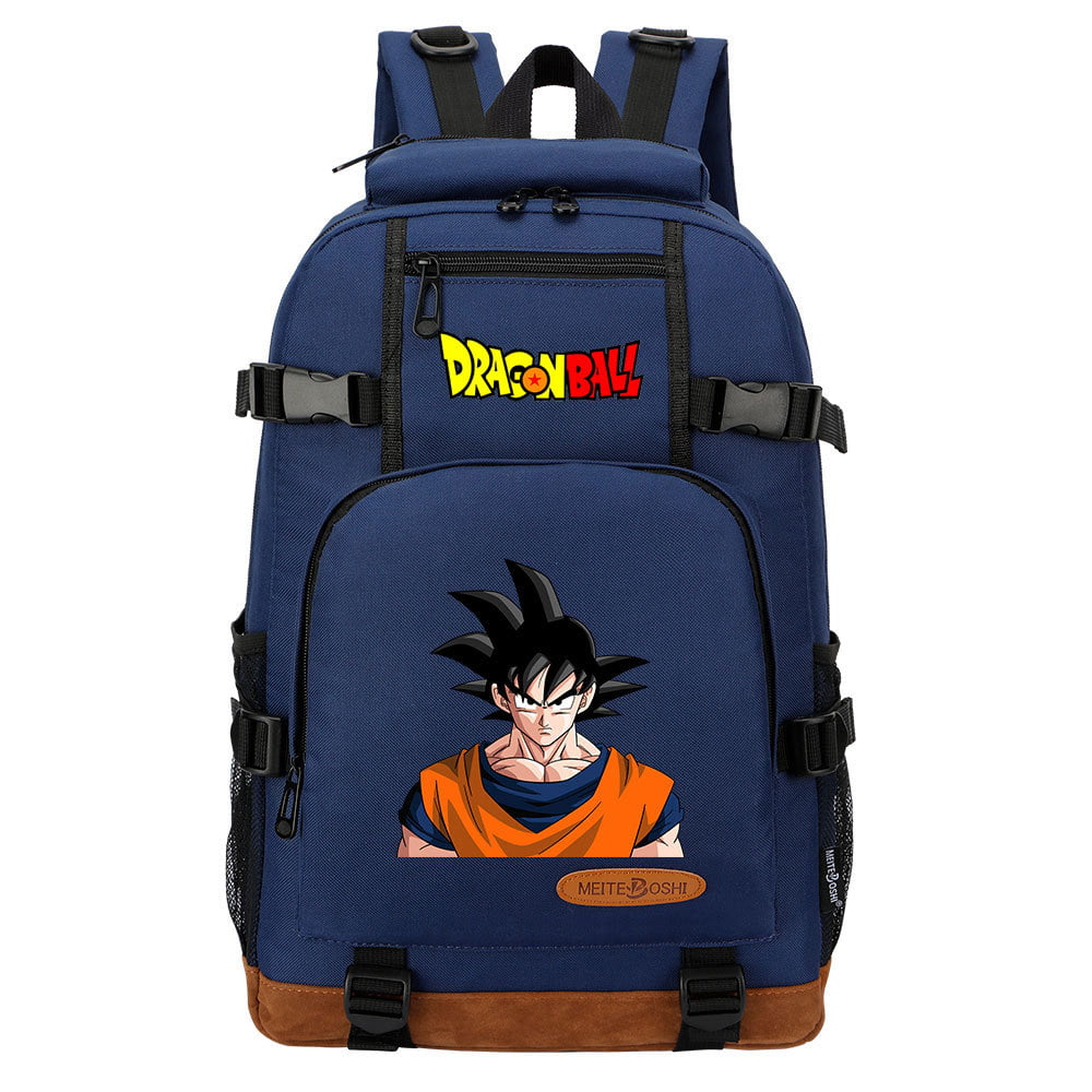 Dragon Ball Z Goku 16 inch Kids Backpack with Lunch Bag