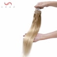 thumbnail image 3 of SEGO Micro Loop Real Thick Human Hair Extensions 50 Strands Invisible Micro Ring Beads Remy Thick Hair, 3 of 8