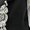 Black, variant on XXWXYD Girls Black-and White Halloween Dress Set - Long Sleeve Lace Trim Party Dress with Matching Headpiece and Ribbon Accessories, Elegant Costum𝖾 Outfit for Kids Holiday Dress Up and Events