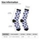thumbnail image 2 of Balery Boho elephant Calcetas Largas con Estampado para Hombre y Mujer – Suaves y Transpirables, Talla Única (US 5-11), 2 of 6