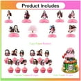 thumbnail image 2 of Demon Slayer Girl Nezuko Party Decor Supplies Honeycomb Centerpieces Table Toppers Cake Toppers Decorations for Birthday, 2 of 7