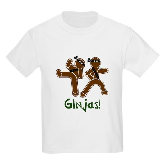 CafePress - Ginjas! Kids T Shirt - Light T-Shirt Kids XS-XL