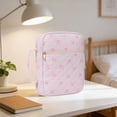 thumbnail image 3 of Travel Journal Carrying with Quilted Design and Highlighter Tabs Large Book Cover Holder with Handles and Zipper for Convenient Organization 10ml Product Classification, 3 of 4