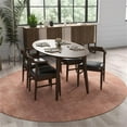 thumbnail image 6 of Pemberly Row Mid-Century 67" Rectangular Solid Wood Dining Table in Brown, 6 of 7