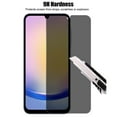 thumbnail image 7 of UZWZW (4+2) for Samsung Galaxy A25 5G Privacy Screen Protector Tempered Glass with 2 Pack Camera Lens Protector, 7 of 7