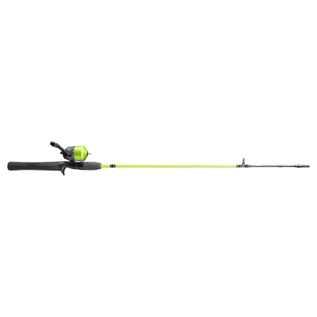 Lew s Crappie Thunder Spincast Reel and Fishing Rod Combo 4-Foot 6-Inch 2-Piece Rod Green