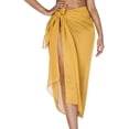 thumbnail image 1 of HTOOQ Paréos pour Femmes Jupe de Plage Maillot de Bain Long Paréo, 1 of 4