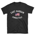 thumbnail image 1 of East Haddam Connecticut Patriot Men's Cotton T-Shirt, 1 of 1