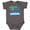 Charcoal Grey, variant on Inktastic Lineman Grandpa Boys or Girls Baby Bodysuit