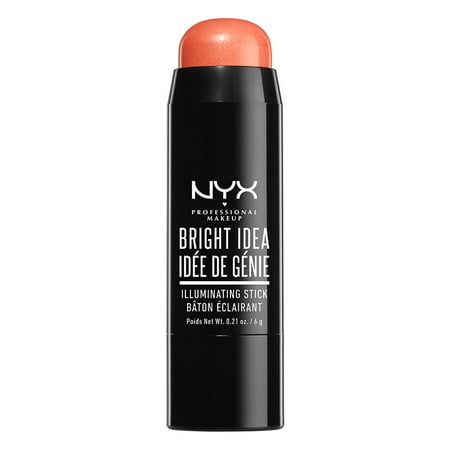 Pink Shimmer Brick - NYX Professional Makeup Bright Idea Illuminating Stick, Coralicious