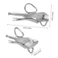 thumbnail image 2 of unbranded Pinza Para Chapa Metálica De Automóvil De Plateada Con Ajustable Para Reparación Y Soldadura, 2 of 6
