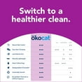 thumbnail image 4 of okocat Less Mess Low-Tracking Cat Litter, Clumping Wood Pellets, Dust Free, Unscented, 22.2 lbs., 4 of 10