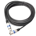 thumbnail image 2 of XLR a balanceado de para mezclador de micrófono negro y azul 20 metros perfecl, 2 of 8