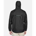 thumbnail image 3 of CORE365 88185 Men's Climate Seam Sealed Lightweight Variegated Ripstop Jacket-Black-2XL, 3 of 5