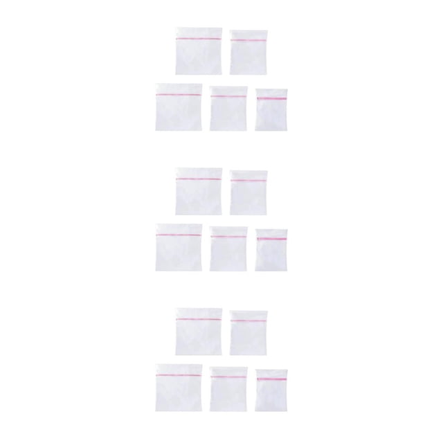 Toystoory 5x Bolsas de lavandería duraderas para ropa - Múltiples especificaciones Práctica bolsa de lavandería de malla Conveniente como se Type1 NO1