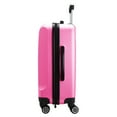 thumbnail image 3 of Pink East Carolina Pirates 20" 8-Wheel Hardcase Spinner Carry-On, 3 of 6