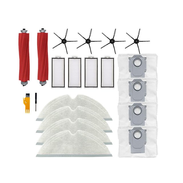 Para Max, Max+, Además, t8 Filtro Hepa Robot Aspirador Repuestos Cepillo Principal Cepillo Lateral Mopa