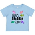 thumbnail image 3 of Inktastic Papa's Fishing Buddy with Colorful Fish Boys or Girls Baby T-Shirt, 3 of 5