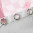 thumbnail image 4 of Erosebridal Kawaii Bowtie Ribbon Curtains Pack of 2 (42x84 Each),Letter C Monogrammed Curtains Blackout For Girls Kids, 4 of 7