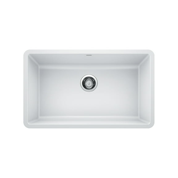 BLANCO PRECIS 30" Single Undermount - White
