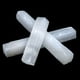 thumbnail image 4 of Varitas pequeñas de Selenite con forma de oso bailarín de 1 kg con turmalina negra, 4 of 7