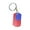 C, variant on Yhmxh American Flag Keychain Independence Day Alloy Keychain Red White Blue Flag USA Flag Keychain Cute Key Charms Patriotic US Keyring for Keys Backpacks