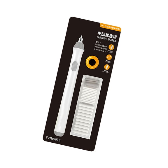 Electric Eraser with Refills Operated Eraser for Drawing Art Painting Sketching Drafting