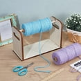 thumbnail image 4 of Wooden Spools Holder Sewing Yarn Roll Holder MDF Adjustable Paper Roll Holders Dispenser Thread Rack Spools Organizer, 4 of 5