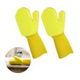 thumbnail image 4 of Limpieza Mano Derecha Látex Multifuncional Hogar Reutilizable Con Esponja Almohadilla De Palma Para Plato Lavado De Coches Hogar Cocina Jardín Oficina 2 Uds Guante Eigraketly HA025821-02, 4 of 6