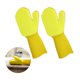 thumbnail image 4 of Limpieza Mano Derecha Látex Multifuncional Hogar Reutilizable Con Esponja Almohadilla De Palma Para Plato Lavado De Coches Hogar Cocina Jardín Oficina 2 Uds Guante Yuarrent HA025821-02, 4 of 6