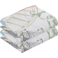thumbnail image 5 of SKYSONIC 2 PCS Hand Towels, Vintage Sailboat 16 x 28 Inch Soft Highly Absorbent Cotton Bathroom Towels for Bathroom Ktichen Travel SPA Gym, 5 of 7