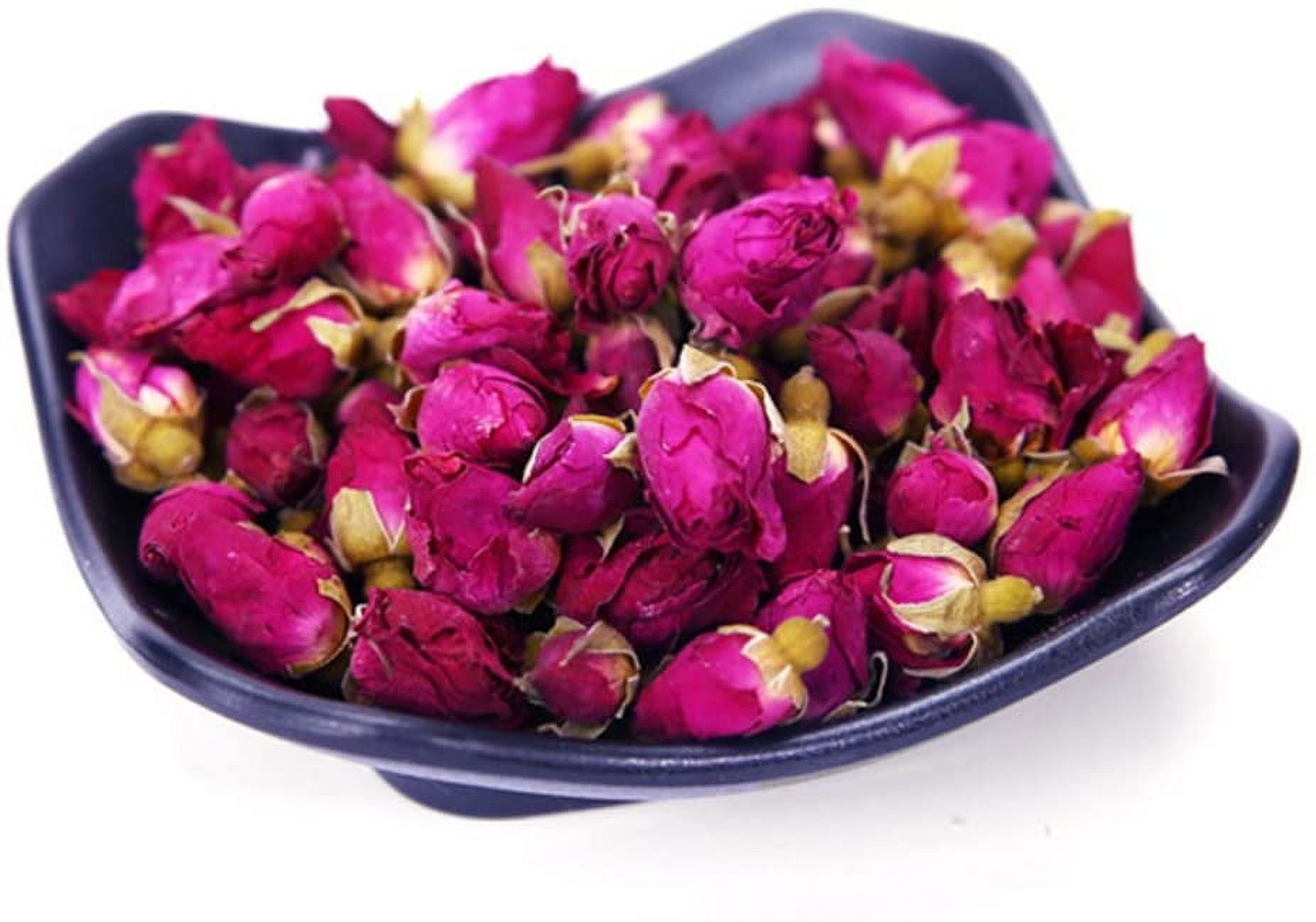 Red Rose Buds & Petals | Organic | Dried Herbs | Dried Red Rose Petals |  Herbalism | Rose Water | Aromatherapy | Altar Supply | Herbal Teas