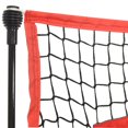 thumbnail image 3 of vidaXL Filet de Baseball Portable Noir et Rouge 183x105x183 cm Polyester, 3 of 5