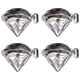 thumbnail image 1 of Paquete de 4 luces solares LED de diamante para decoración de jardín, camino, pasarela, Patio, césped y Patio, 1 of 5