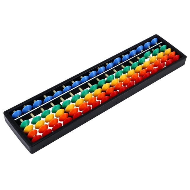 ColoMX Ábaco de madera con cuentas, marco para contar, ábaco aritmético, Soroban, juguetes de matemáticas para niños, tablero de matemáticas para niños pequeños.