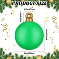 thumbnail image 2 of Adornos inflables con forma de bola de Navidad Jetec, 80 cm, PVC, 2 unidades, 2 of 6